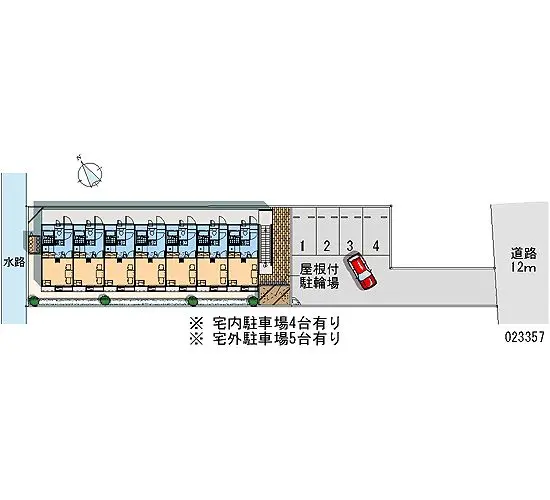 ★手数料０円★浜松市中区曳馬　月極駐車場（LP）